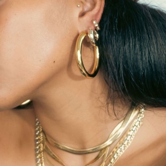 Goldweight NYC 407 Hoop - Picture 8 of 9